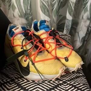 Nike Vapor Street x Off-White Low Tour Yellow Size 9 Rarely Used